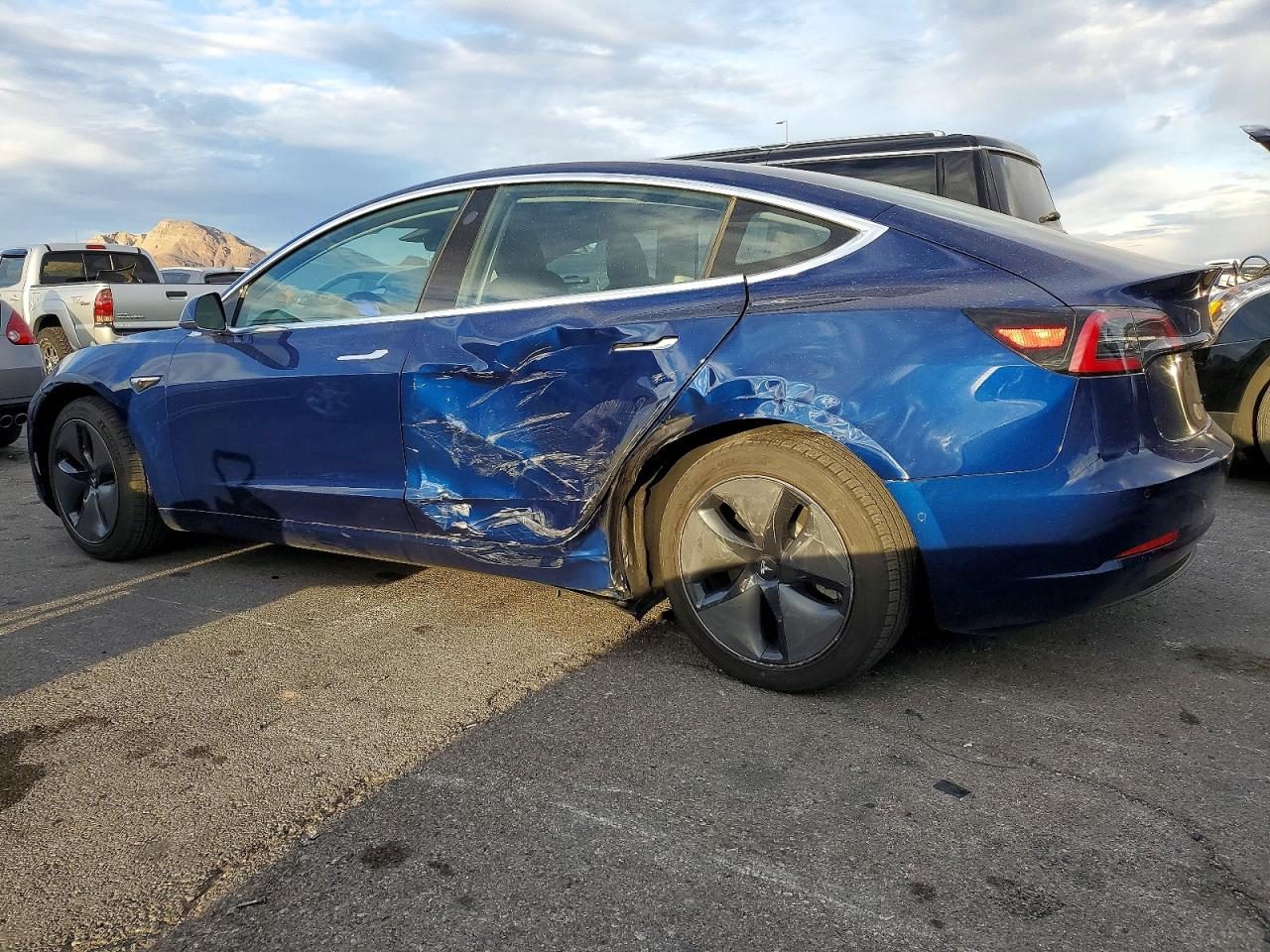 Closer damage view